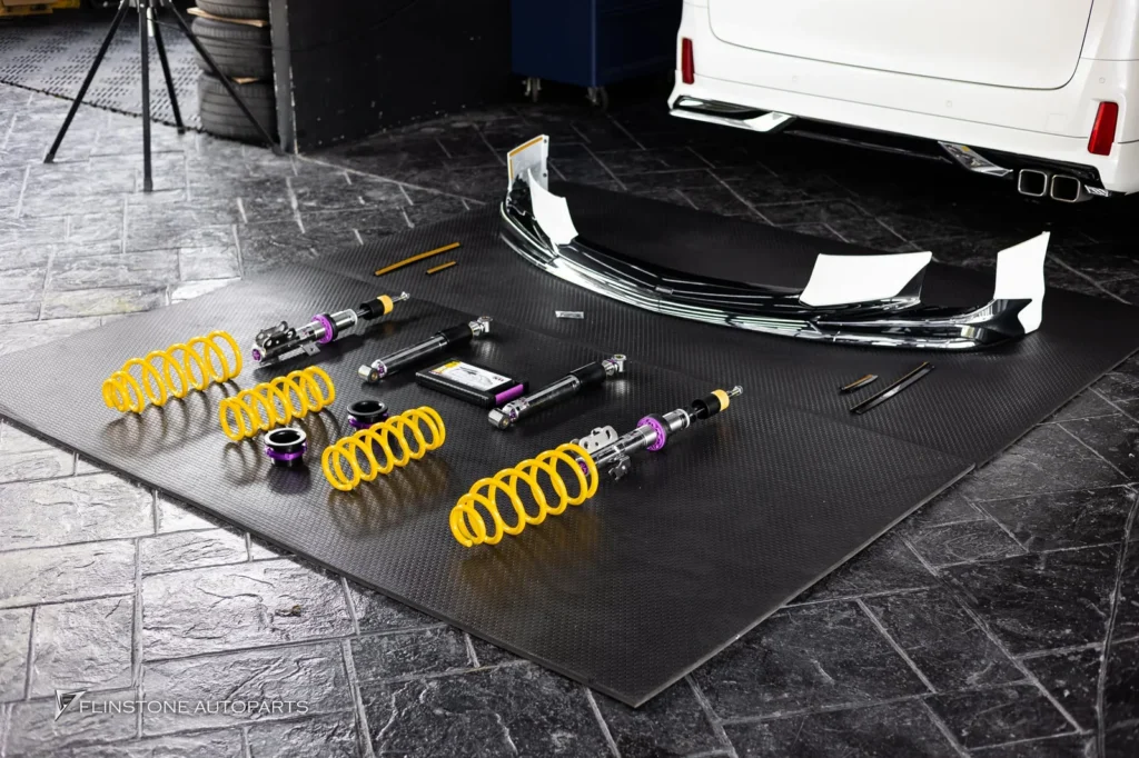 TOYOTA Genuine Modelista Front Lip + KW V.3 Leveling