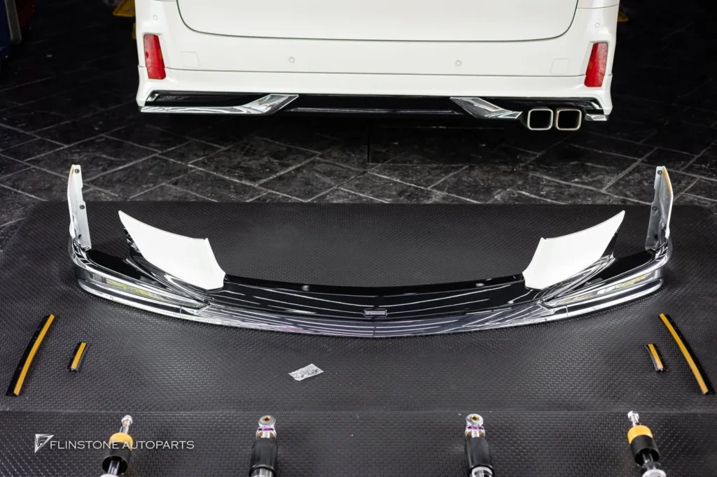 TOYOTA Genuine Modelista Front Lip + KW V.3 Leveling