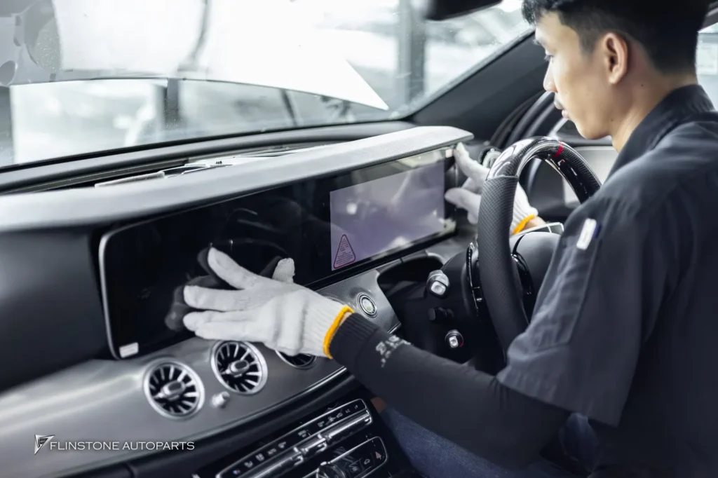 Mercedes-Benz W213 E-Class 2024+ Android Screen [Touch Screen] + Custom AMG Steering Wheel