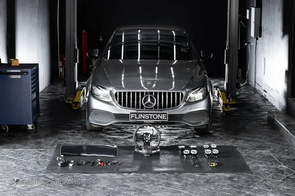 Mercedes-Benz W213 E-Class 2024+ Android Screen [Touch Screen] + Custom AMG Steering Wheel