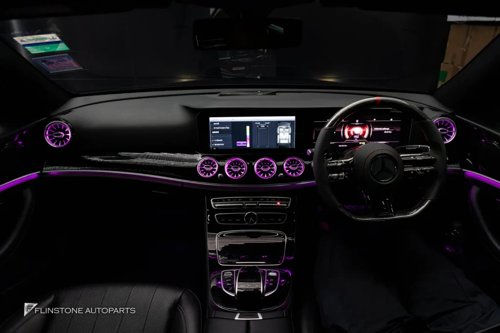 Mercedes-Benz W213 E-Class Android Screen [Touch Screen] + Custom AMG Steering Wheel