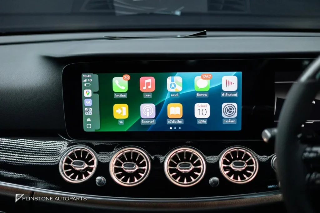 Mercedes-Benz W213 E-Class Android Screen [Touch Screen] + Custom AMG Steering Wheel