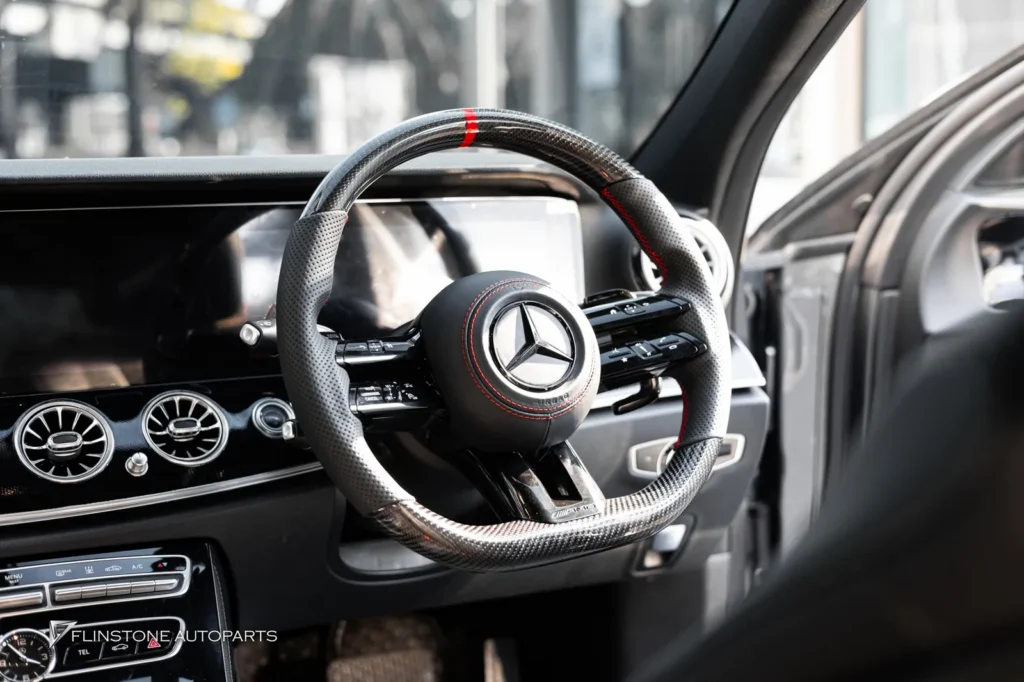 Mercedes-Benz W213 E-Class Android Screen [Touch Screen] + Custom AMG Steering Wheel