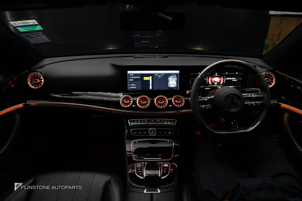 Mercedes-Benz W213 E-Class Android Screen [Touch Screen] + Custom AMG Steering Wheel