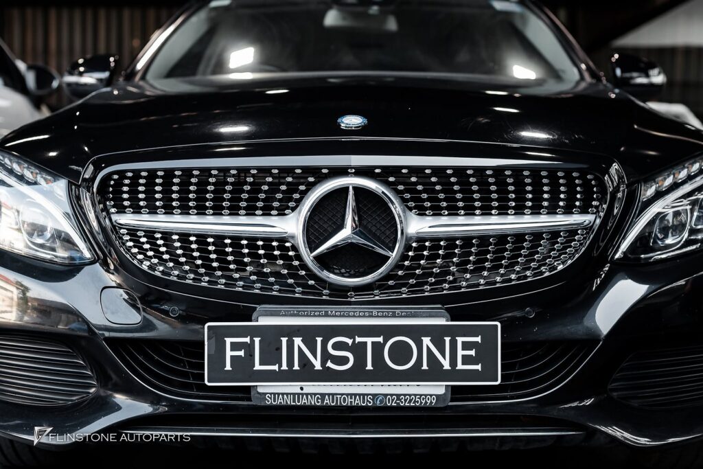 Mercedes-Benz W205 C205 C-Class 2024 Diamond Front Grille (2025-03-28)