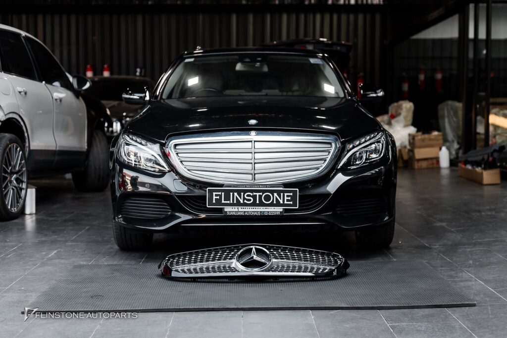 Mercedes-Benz W205 C205 C-Class 2024 Diamond Front Grille (2025-03-28)