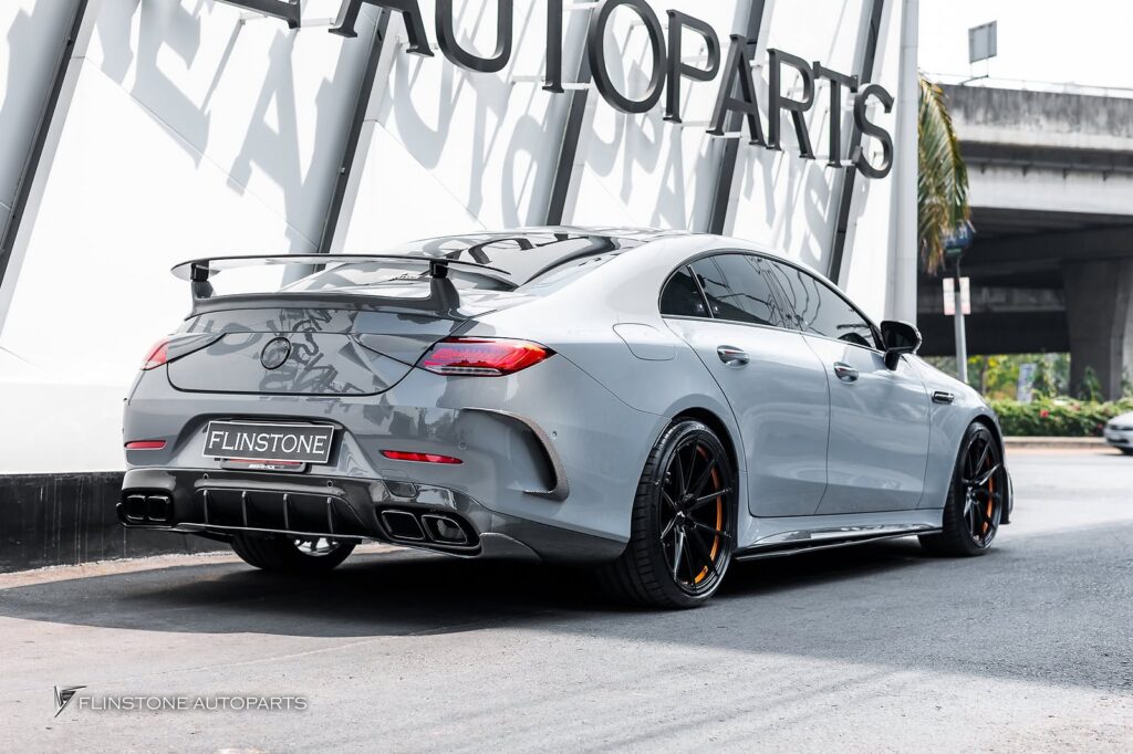 Mercedes-Benz C257 CLS-Class 2024 ชุดกันชนหน้า AMG GT63 Facelift พร้อมทั้งกระจังหน้า GT ทรง