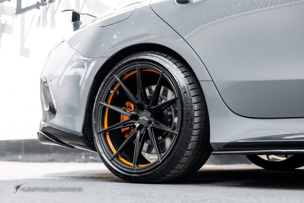 Mercedes-Benz C257 CLS-Class 2024 ชุดกันชนหน้า AMG GT63 Facelift พร้อมทั้งกระจังหน้า GT ทรง