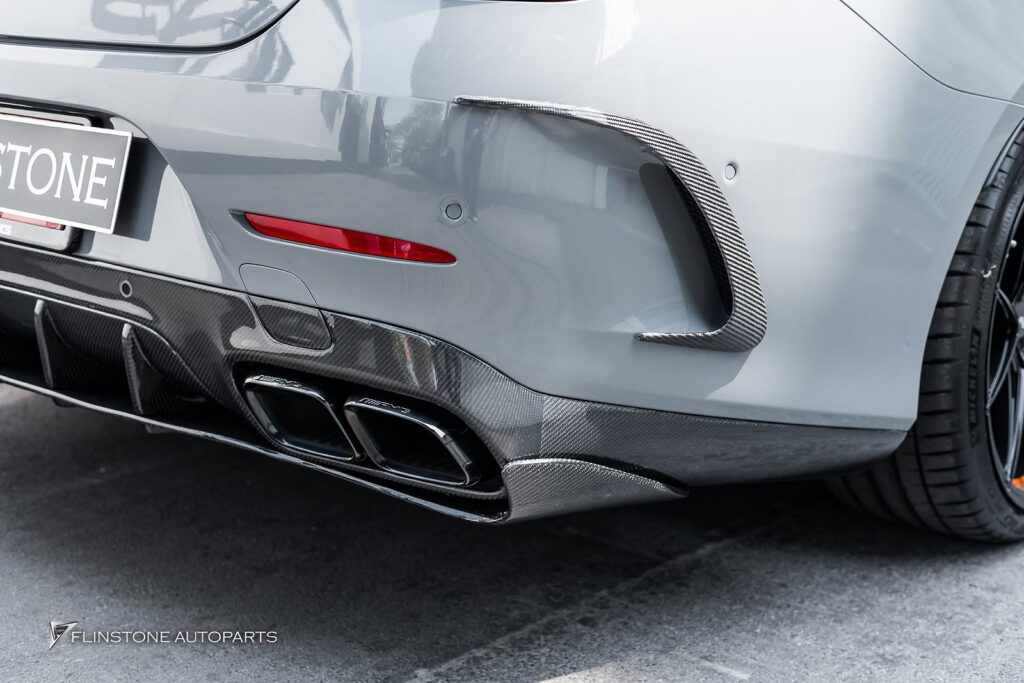 Mercedes-Benz C257 CLS-Class 2024 ชุดกันชนหน้า AMG GT63 Facelift พร้อมทั้งกระจังหน้า GT ทรง
