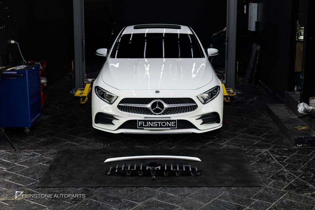Mercedes-Benz C257 CLS-Class 2024 GT Panamericana Front Grille + CLS53 AMG Trunk Spoiler