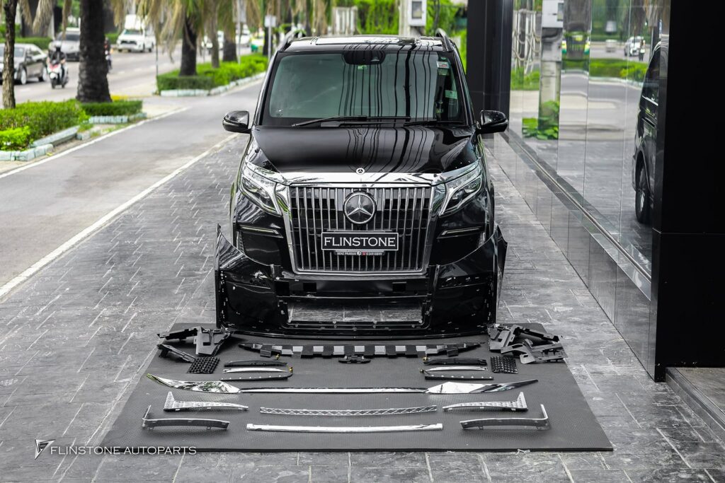 Mercedes Benz W447 V-Class Vito VIP Front Bumper + Grille