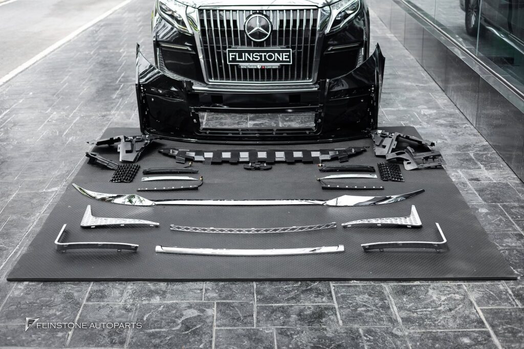 Mercedes Benz W447 V-Class Vito VIP Front Bumper + Grille