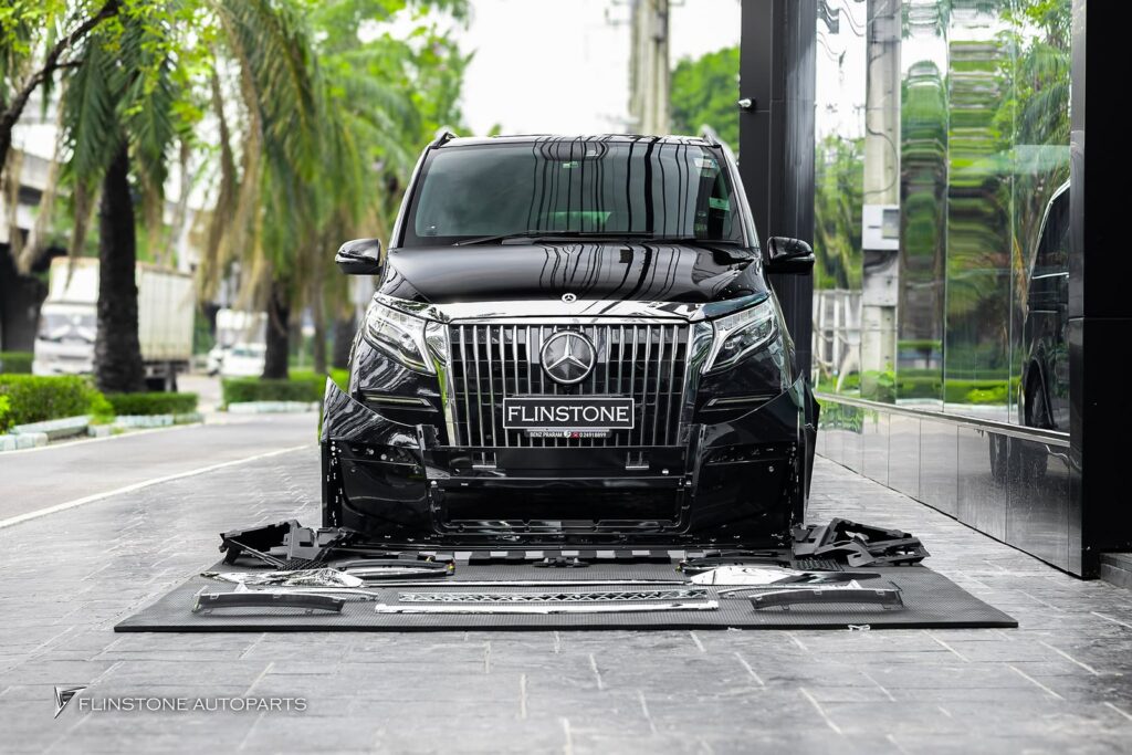 Mercedes Benz W447 V-Class Vito VIP Front Bumper + Grille