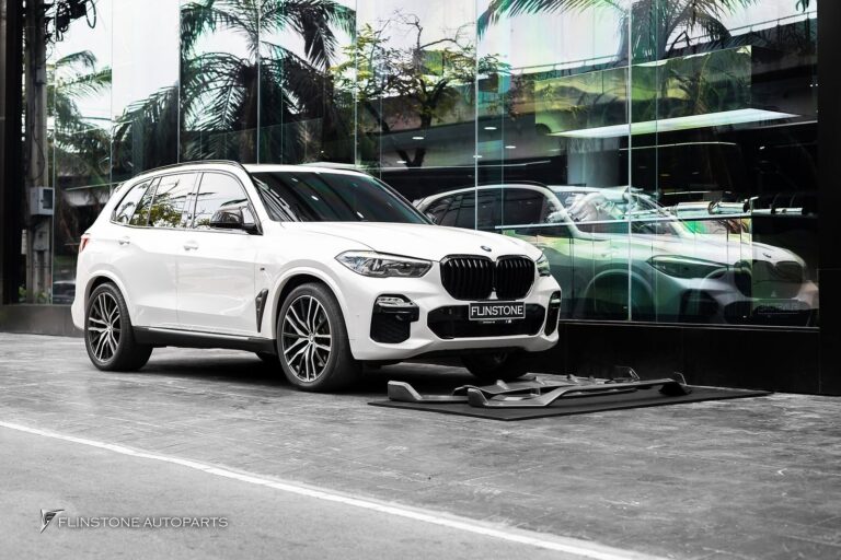 BMW G05 X5 GTs Carbon Fiber Front Lip + GTs Carbon Fiber Rear Diffuser