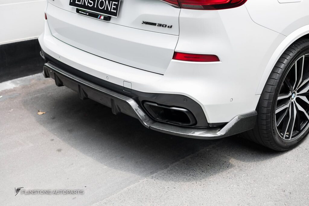 BMW G05 X5 GTs Carbon Fiber Front Lip + GTs Carbon Fiber Rear Diffuser