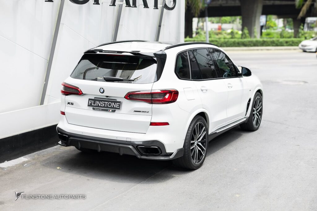 BMW G05 X5 GTs Carbon Fiber Front Lip + GTs Carbon Fiber Rear Diffuser