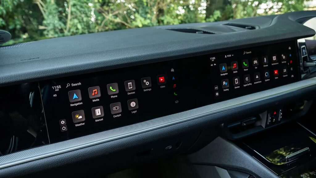 PORSCHE Cayenne 2025 Genuine LED Passenger Display