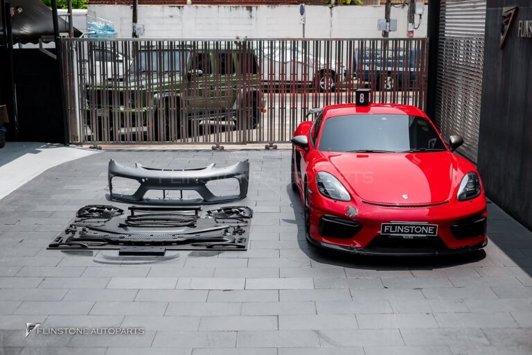 PORSCHE 718 Cayman – Boxster GT4 Front Bumper + Lip