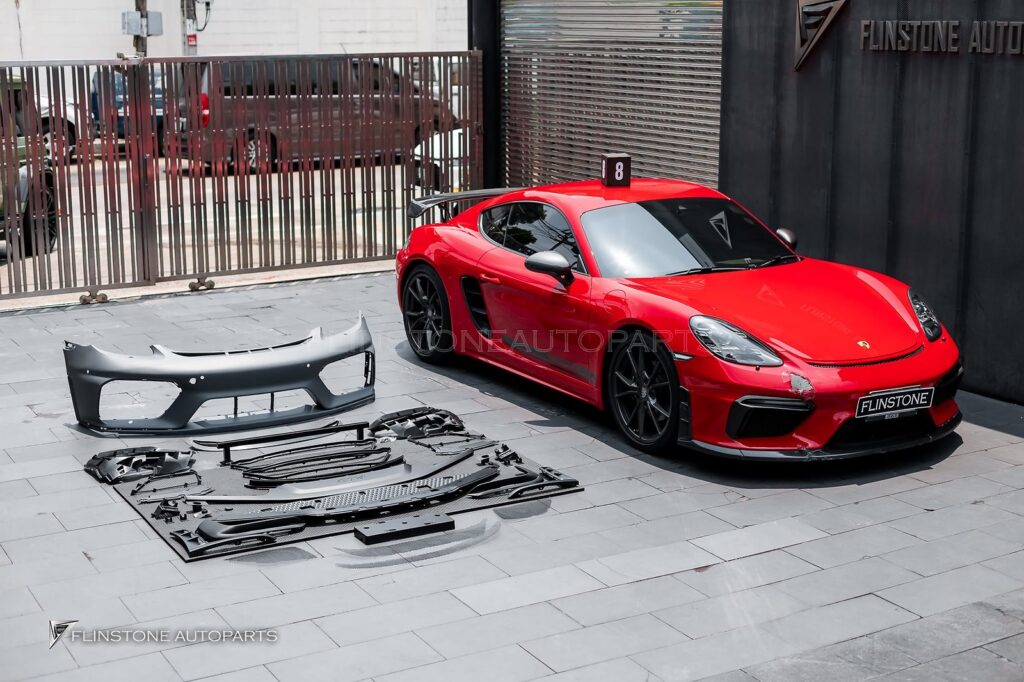 PORSCHE 718 Cayman – Boxster GT4 Front Bumper + Lip