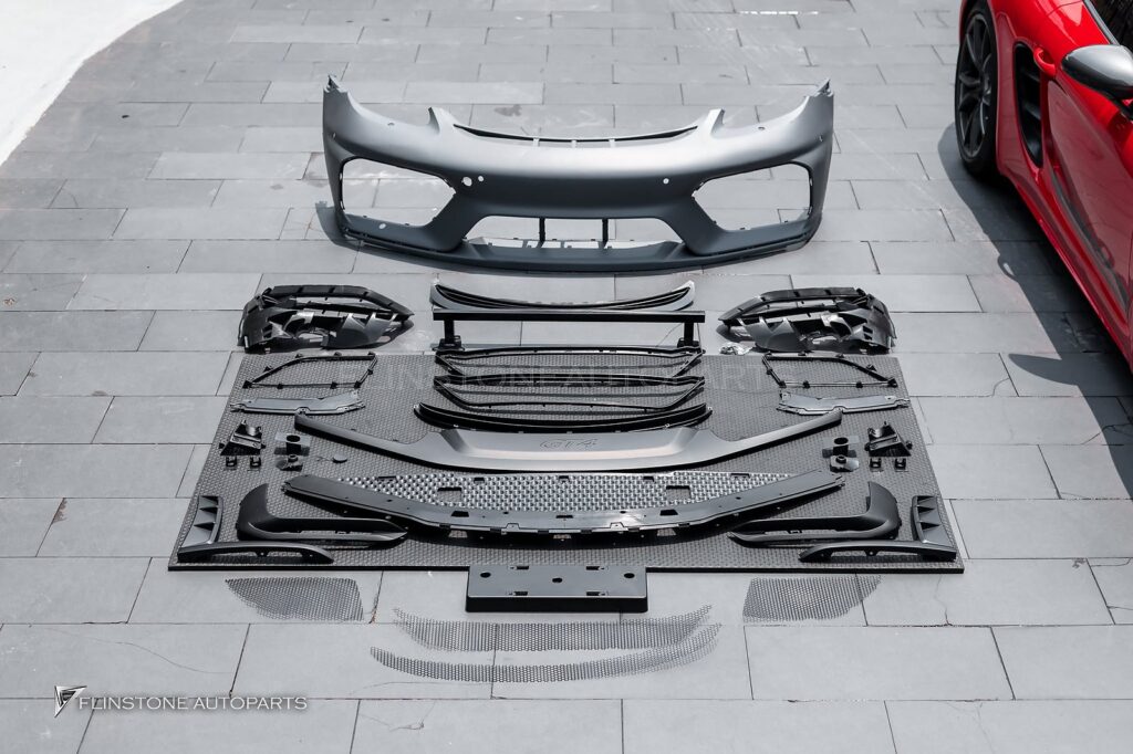 PORSCHE 718 Cayman – Boxster GT4 Front Bumper + Lip