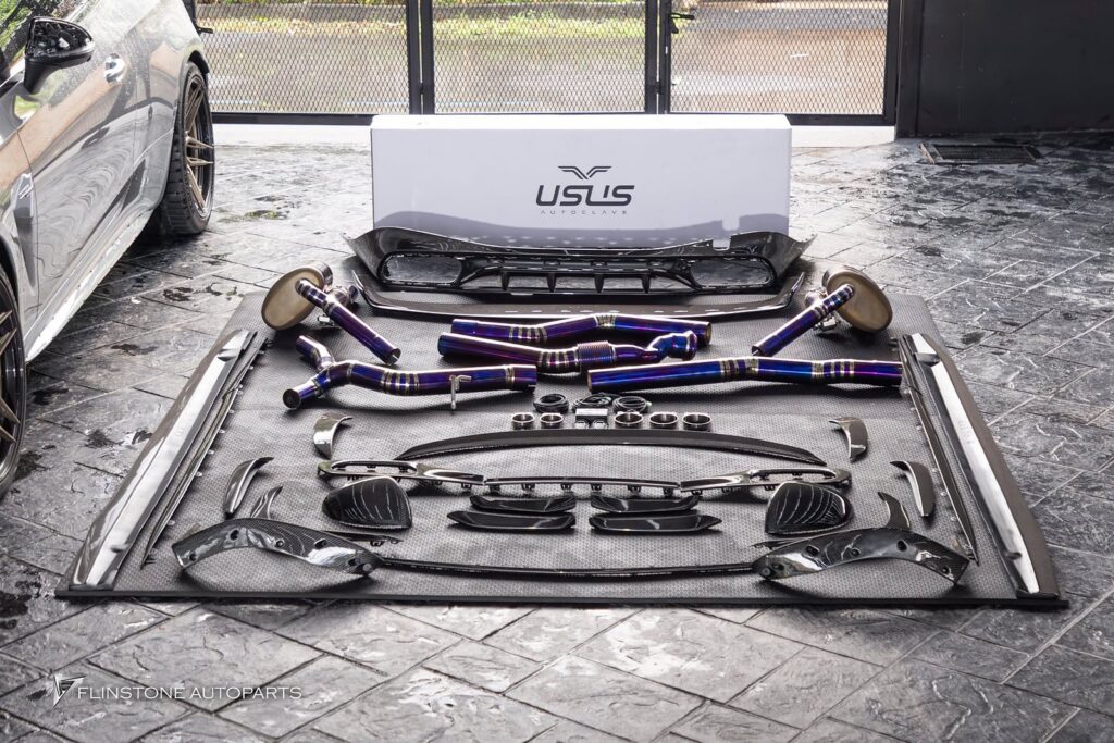 Mercedes-Benz C236 CLE-Class Coupe Genuine CLE53 Carbon Front Lip + Genuine(2025-04-13)
