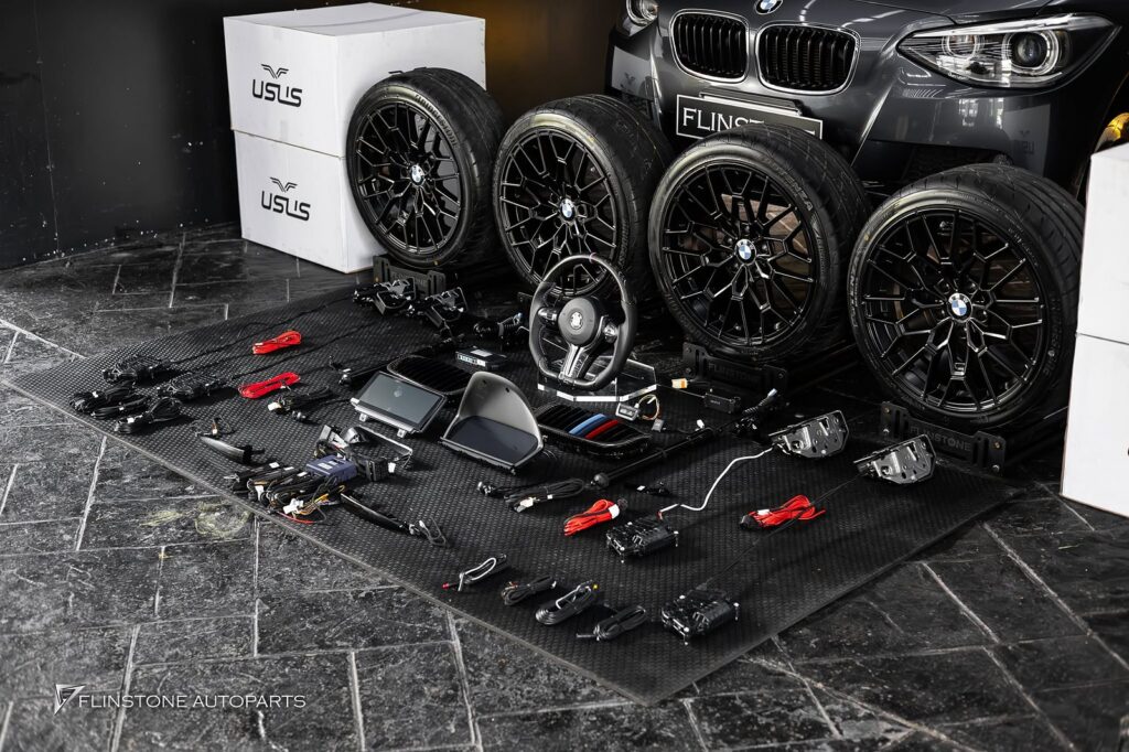 F20 BMW 1 Series Custom Forged Wheel [USUS] + Custom Carbon Fiber Steering Wheel
