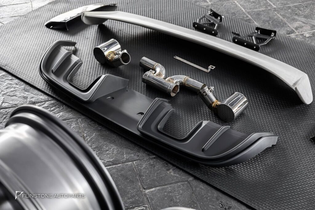 PORSCHE 718 Cayman – Boxster USUS Forged Wheel + GT4 Front Bumper