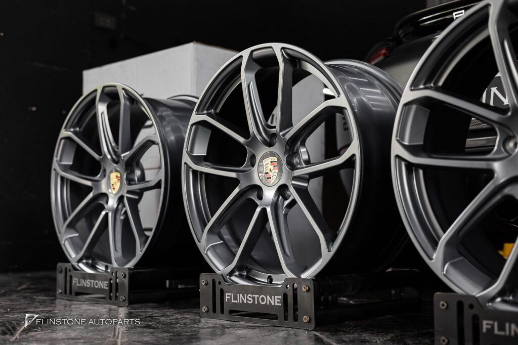 PORSCHE 718 Cayman – Boxster USUS Forged Wheel + GT4 Front Bumper