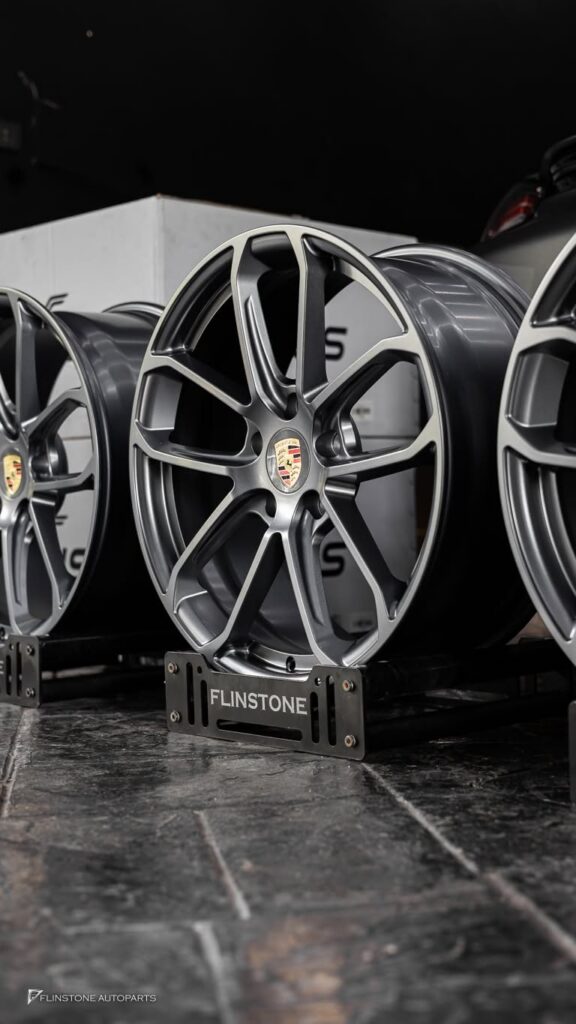 PORSCHE 718 Cayman – Boxster USUS Forged Wheel + GT4 Front Bumper