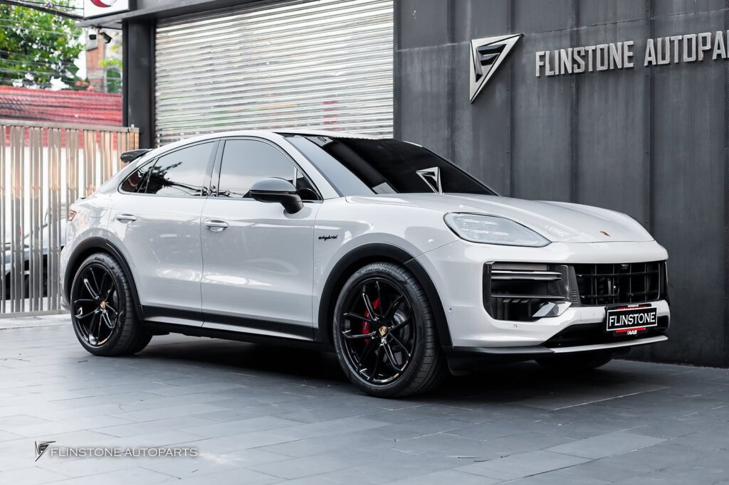 PORSCHE Cayenne 2025 TURBO GT Body Kit + Sport Design Rear Bumper