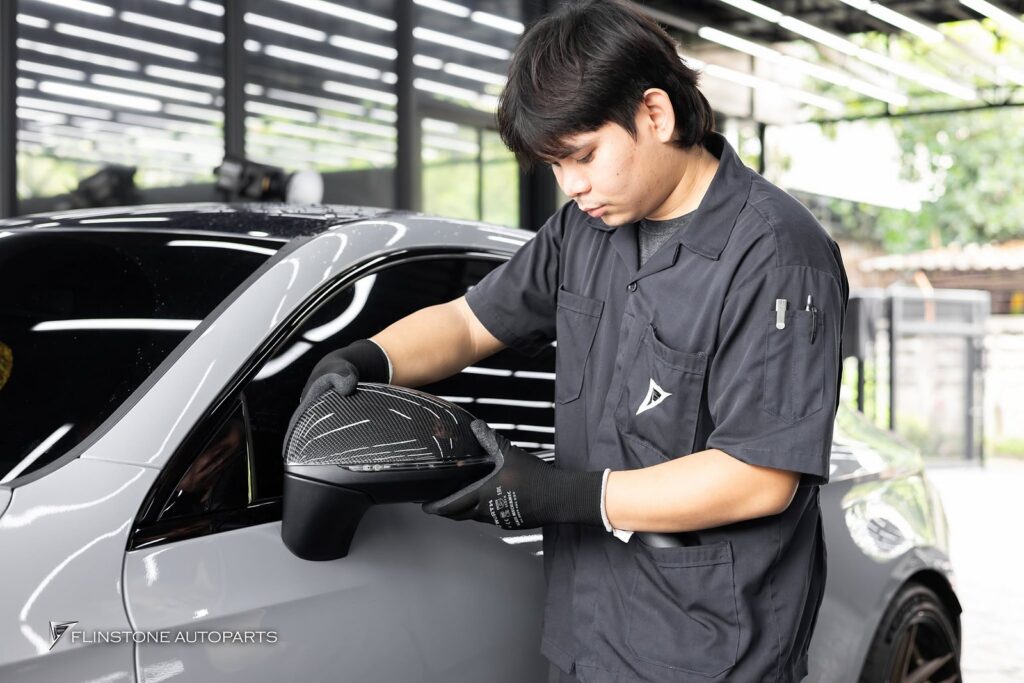 Mercedes-Benz C236 CLE-Class Coupe พาร์ทคาร์บอนของแท้ CLE53 AMG รหัส C236 ที่ FLINSTONE