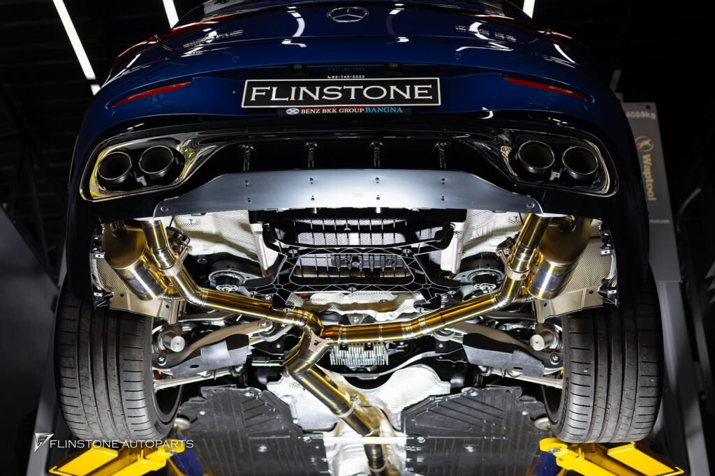 Mercedes-Benz C236 CLE-Class Coupe USUS Titanium Exhaust