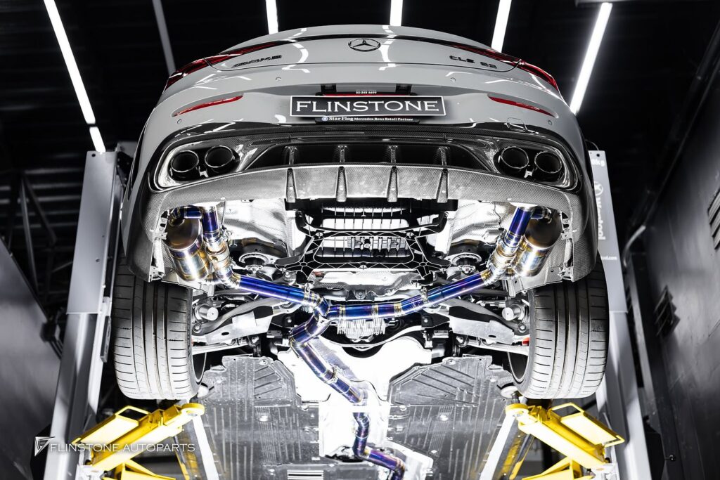 Mercedes-Benz C236 CLE-Class Coupe USUS Titanium Exhaust