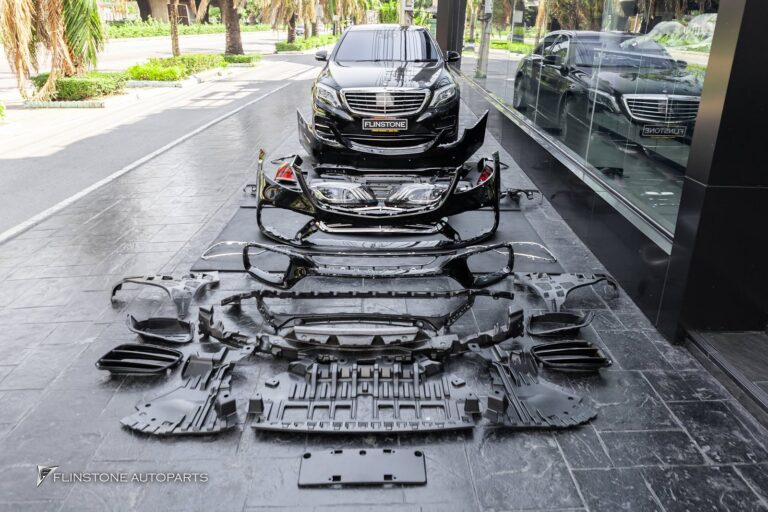Mercedes-Benz W222 S-Class S63 AMG Facelift Front Bumper + S63 AMG Facelift Front Grille