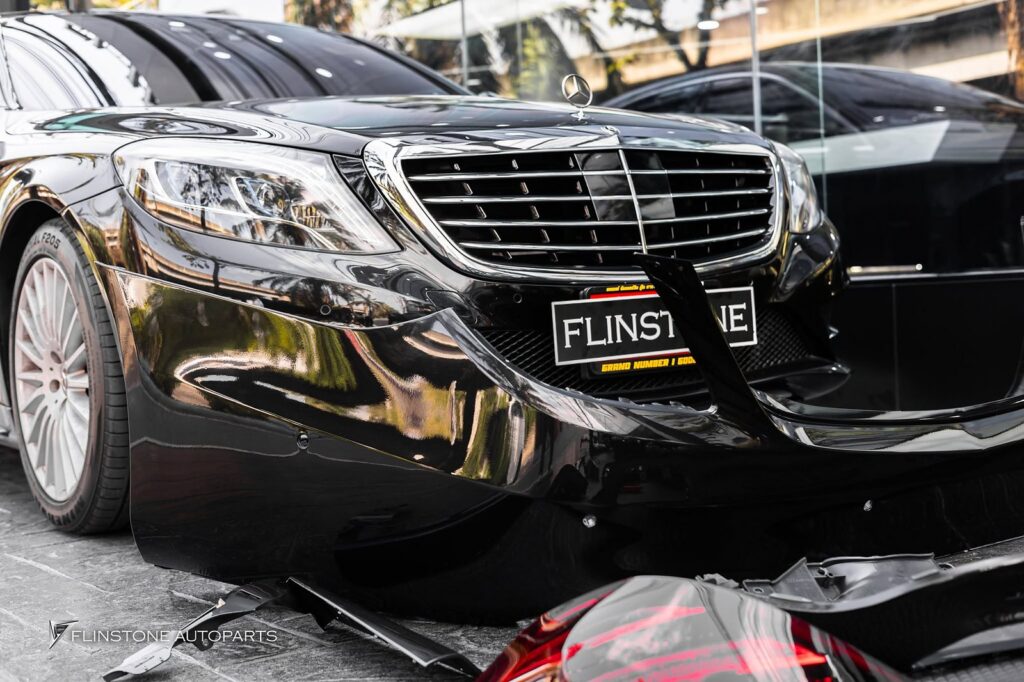 Mercedes-Benz W222 S-Class S63 AMG Facelift Front Bumper + S63 AMG Facelift Front Grille