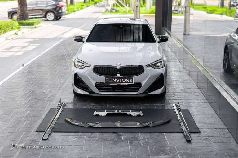BMW G42 Series 2 Future Design Carbon Fiber Front Lip + Future Design Carbon Fibe
