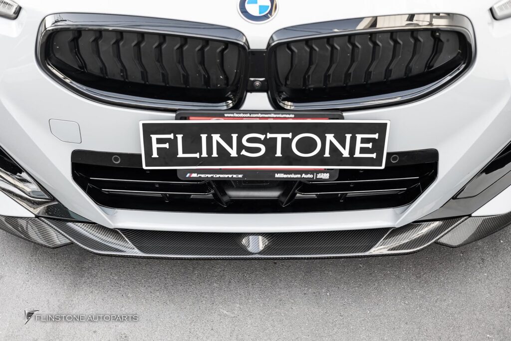 BMW G42 Series 2 Future Design Carbon Fiber Front Lip + Future Design Carbon Fibe