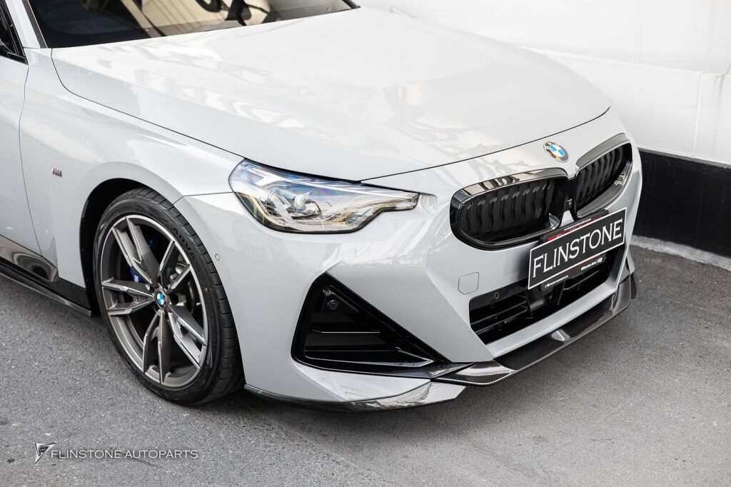BMW G42 Series 2 Future Design Carbon Fiber Front Lip + Future Design Carbon Fibe