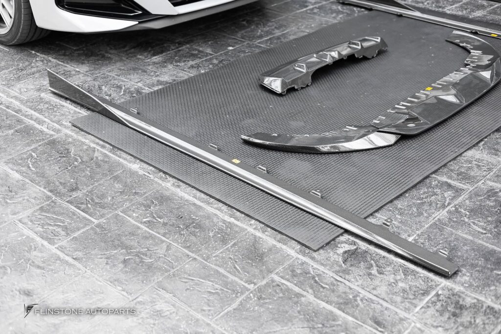 BMW G42 Series 2 Future Design Carbon Fiber Front Lip + Future Design Carbon Fibe