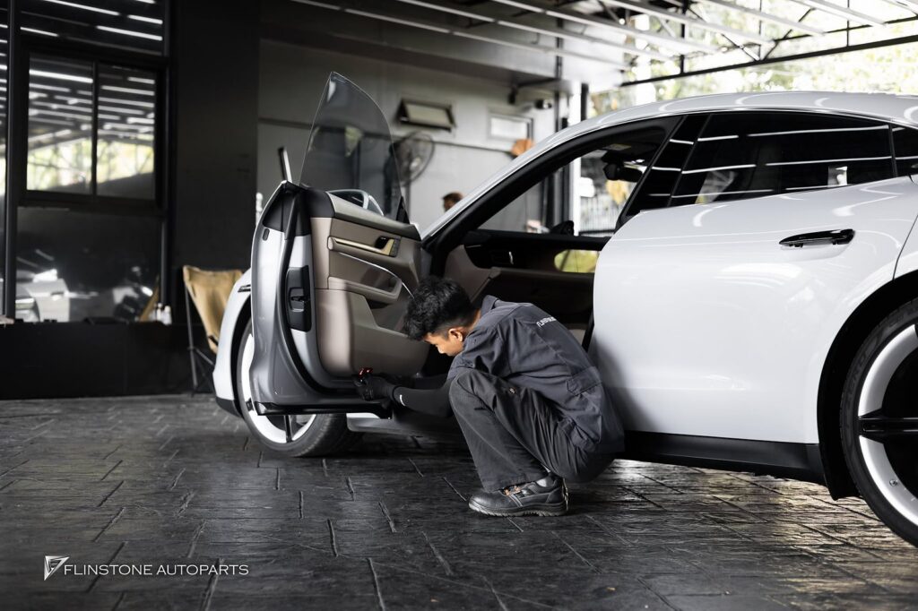 PORSCHE Taycan Genuine LED Door Projector