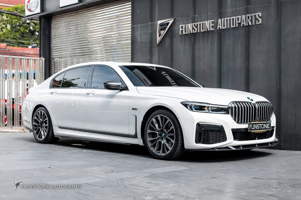 BMW G11-G12 Series 7 GTs Carbon Fiber Front Lip + GTs Carbon Fiber Side Skirt