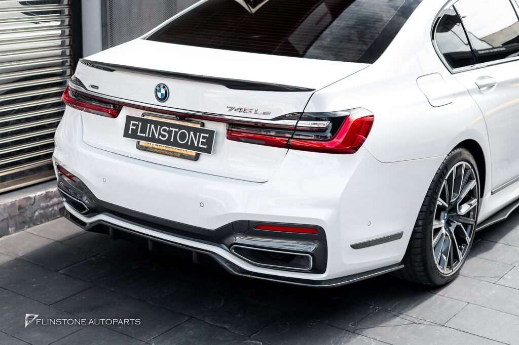 BMW G11-G12 Series 7 GTs Carbon Fiber Front Lip + GTs Carbon Fiber Side Skirt