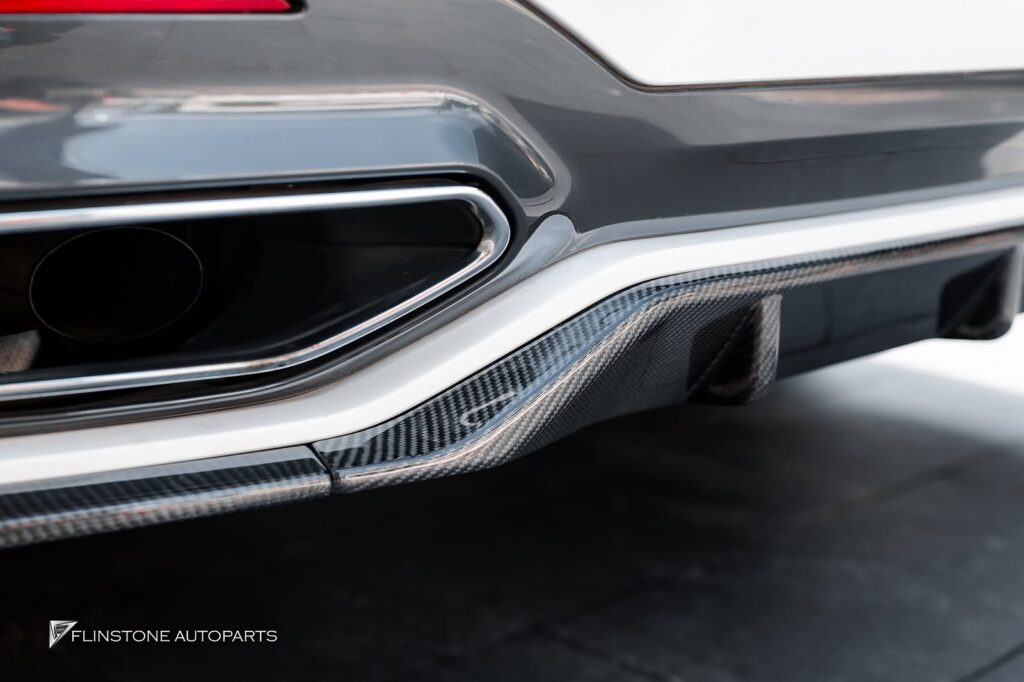 BMW G11-G12 Series 7 GTs Carbon Fiber Front Lip + GTs Carbon Fiber Side Skirt