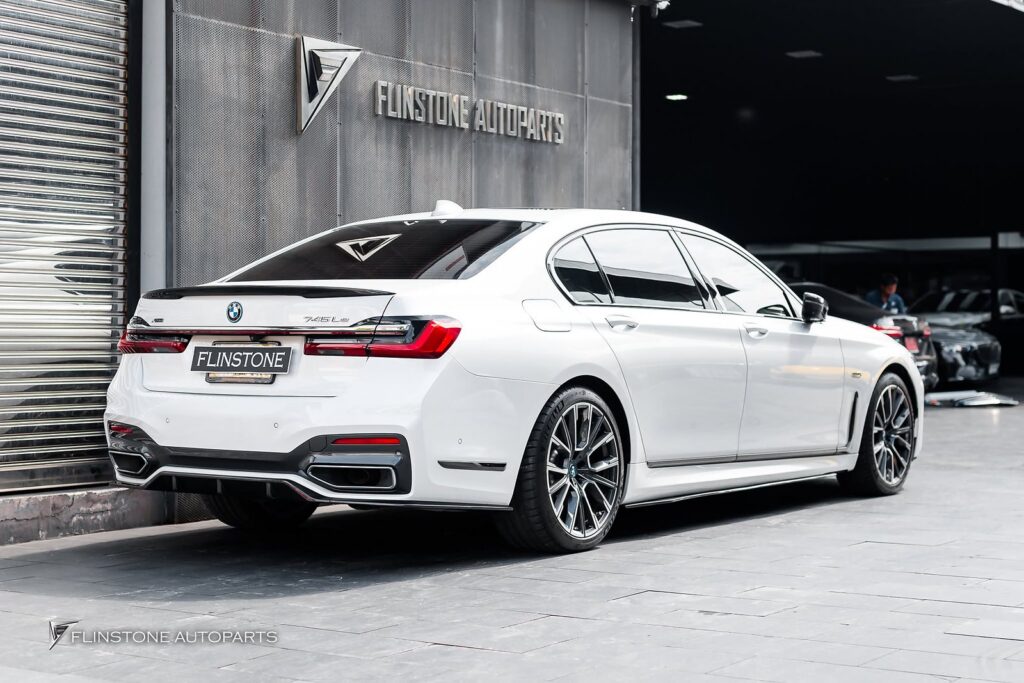 BMW G11-G12 Series 7 GTs Carbon Fiber Front Lip + GTs Carbon Fiber Side Skirt
