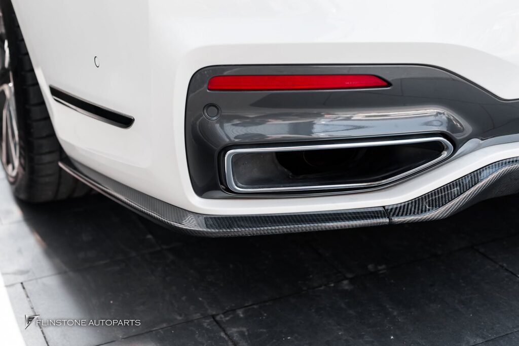 BMW G11-G12 Series 7 GTs Carbon Fiber Front Lip + GTs Carbon Fiber Side Skirt