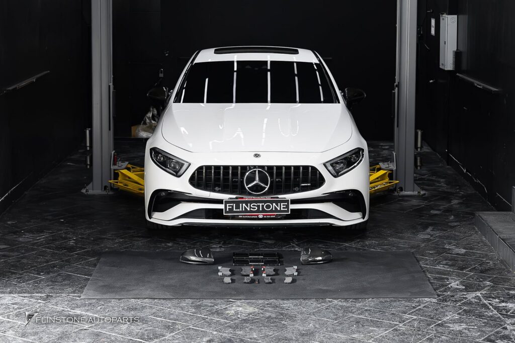 Mercedes-Benz C257 CLS-Class 2024 Genuine AMG Brake Pad + USUS Autoclave Carbon Side Mirror