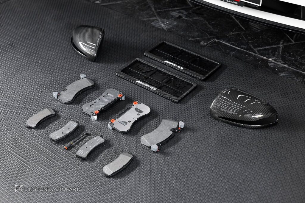 Mercedes-Benz C257 CLS-Class 2024 Genuine AMG Brake Pad + USUS Autoclave Carbon Side Mirror