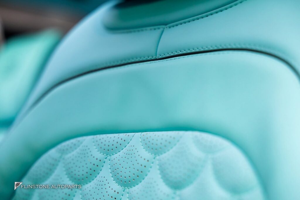 Mercedes-Benz W464 G-Class Custom Tiffany Blue Interior
