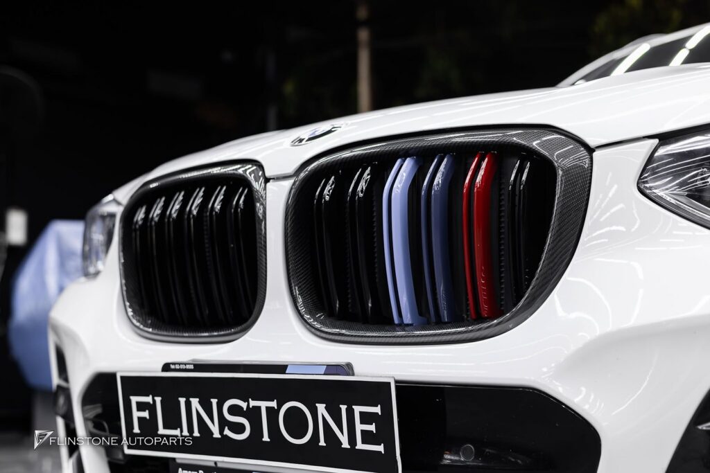 BMW X3 G01 GTs Carbon Fiber Rear Diffuser + X3M Black Tailpipe