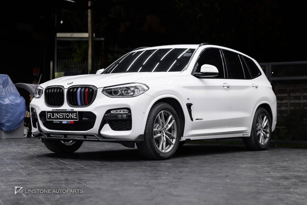 BMW X3 G01 GTs Carbon Fiber Rear Diffuser + X3M Black Tailpipe